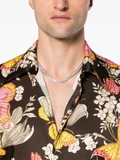 Dsquared2 butterfly-print satin shirt