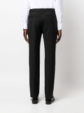 Gucci logo-patch tailored trousers