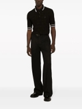 Dolce & Gabbana logo-embroidered polo shirt