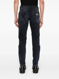 Dolce & Gabbana ripped-detailed cotton jeans