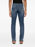 Dolce & Gabbana ripped-detail tapered jeans