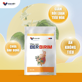 Viên uống giảm nhanh đau bụng rối loạn tiêu hoá tiêu chảy Berbirim Hoa Việt chính hãng gói 1kg