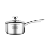 Quánh Elmich Inox 2 lớp chống dính đáy liền Tri-max EL-3783 size 14cm