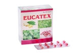 Eucatex hồng hỗ trợ giảm ho, đau rát họng hộp 100 viên