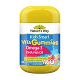 Thực phẩm bảo vệ sức khỏe Viên bổ sung omega 3 Nature's Way Kids Smart Vita Gummies Omega-3 DHA Fish Oil (Hộp 60 viên)
