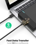 Cáp Dữ Liệu USB 3.0 Sang USB Dài 0.5M Ugreen(10369)