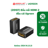 Đầu nối HDMI 2 đầu cái Ugreen
