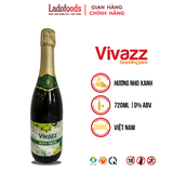 VIVAZZ - Nước trái cây có gas nho xanh - 720ml