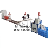 Máy tạo hạt nhựa tái sinh màng foam epe