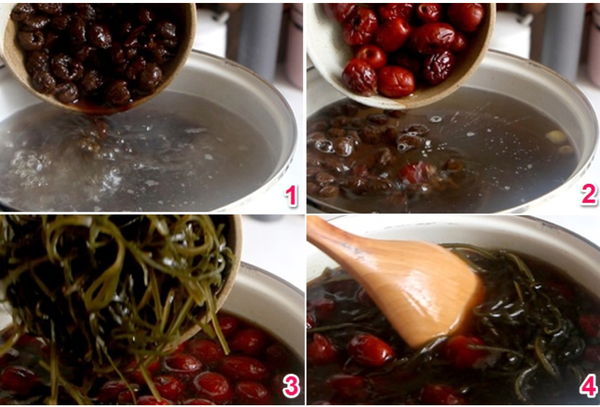 Thực hiện cách nấu sâm bổ lượng tại nhà