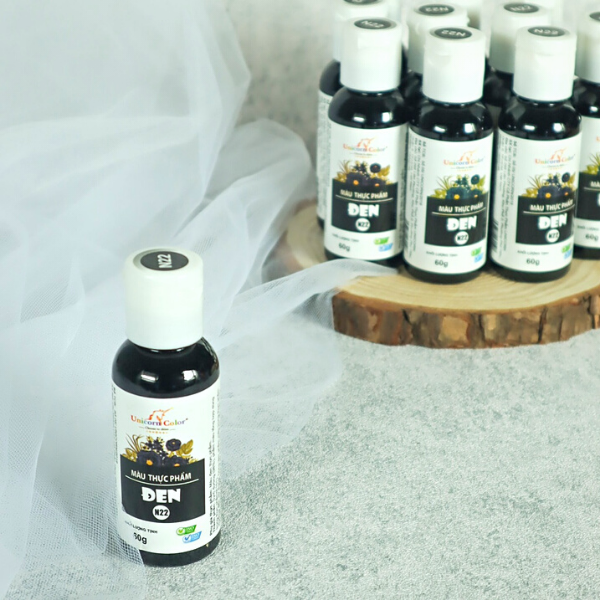 Màu thực phẩm Siro Unicorn Đen N22 60g