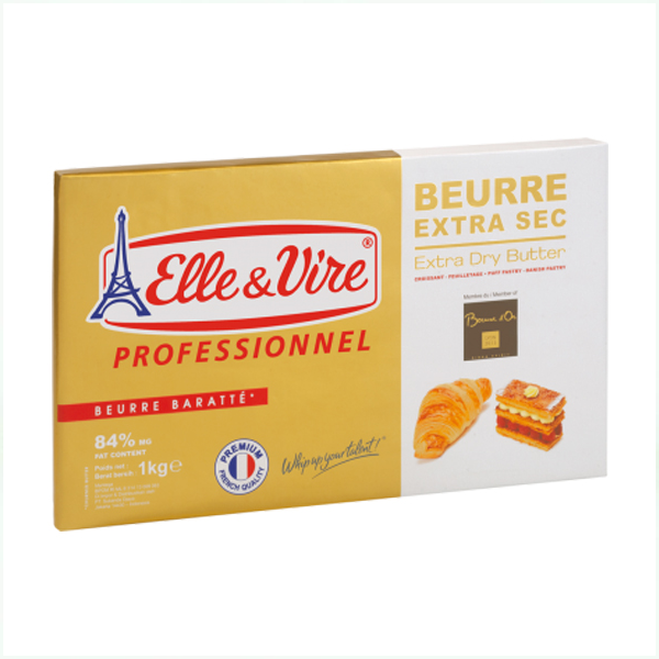 Bơ cán Elle & Vire 84% béo 1kg