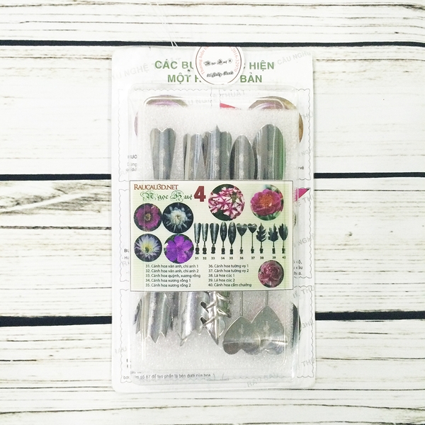 Bộ kim thạch 3D 10 chiếc Số 4