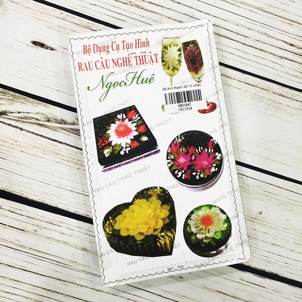 Bộ kim thạch 3D 10 chiếc Số 4