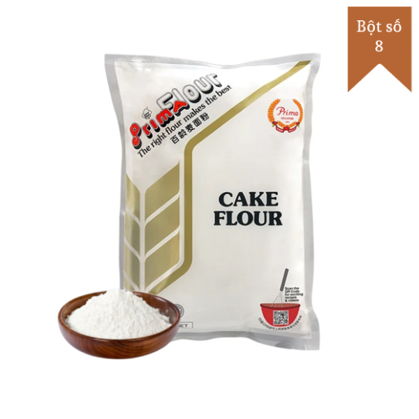 Bột Prima Cake Flour màu vàng 1kg