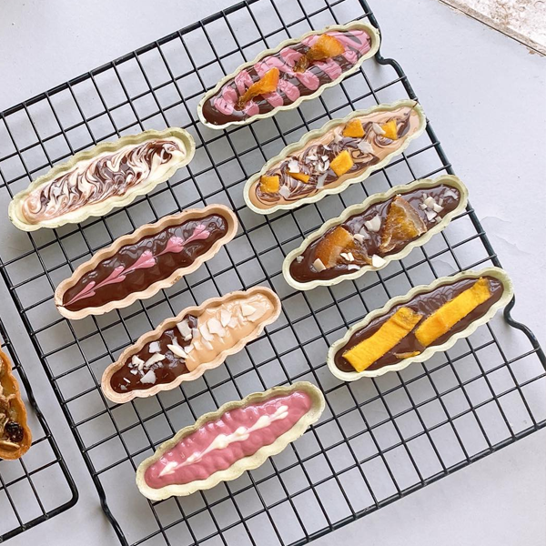 Đế bánh thuyền hộp 60 chiếc