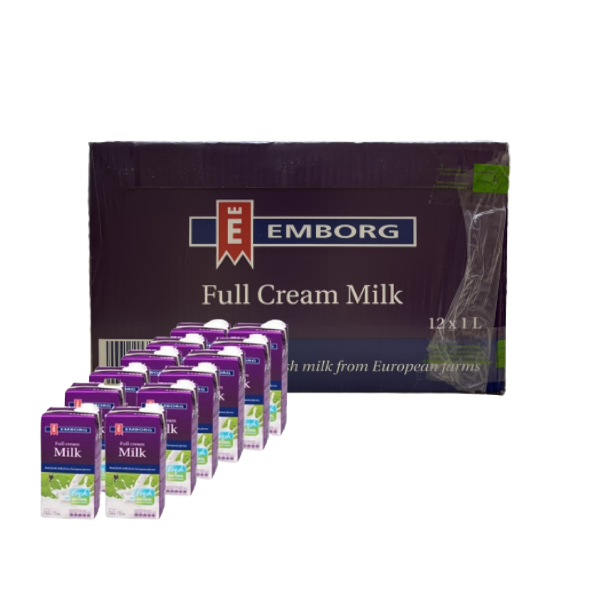 Sữa tươi nguyên kem Emborg fullcream 1L - Thùng 12