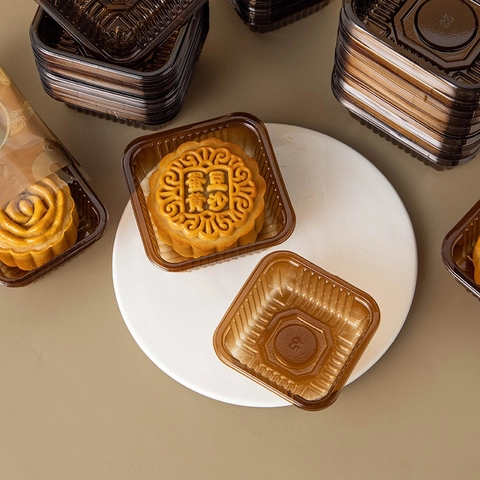 Khay nhựa đựng bánh Trung thu các size