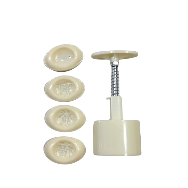 Khuôn nhấn lò xo hình thỏi vàng 4 mặt 50gr