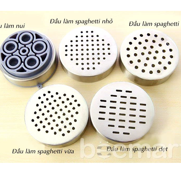 Ống ép mì sợi tại nhà - 5 đầu nút