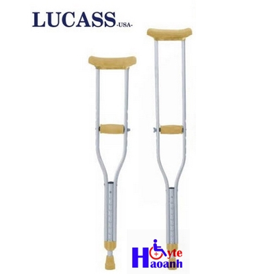 Nạng tập đi Lucass nhôm (2 chiếc)