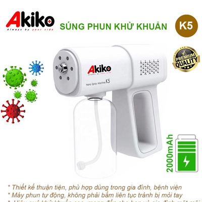 Súng phun khử khuẩn Akiko K5