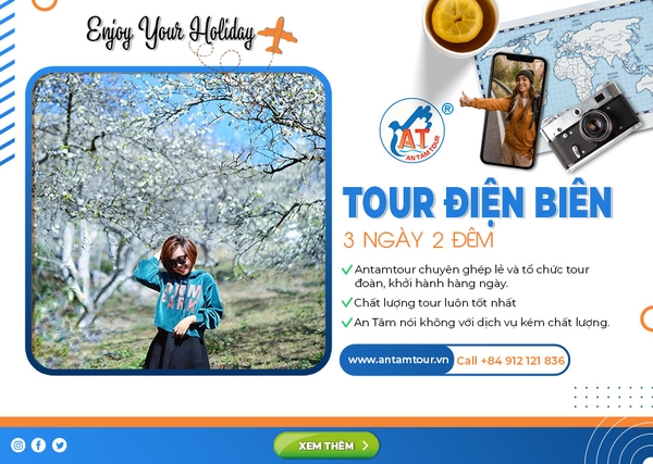 Du Lịch Điện Biên 3 ngày 2 đêm | Khởi hành từ Hà Nội | Antamtour.vn 1 du lịch điện biên 3 ngày 2 đêm