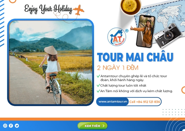 Tour Mai Châu | Khám Phá Bản Người Thái | KH từ Hà Nội