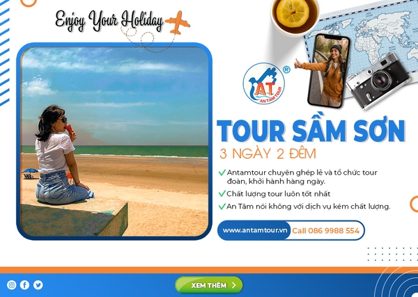 Tour Sầm Sơn 3 ngày 2 đêm | KH Hàng Ngày | Giá Tốt