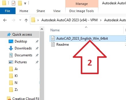 AutoCAD 2023 installation guide Step 2