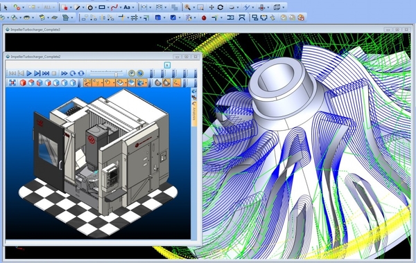technical adjustments on CNC software