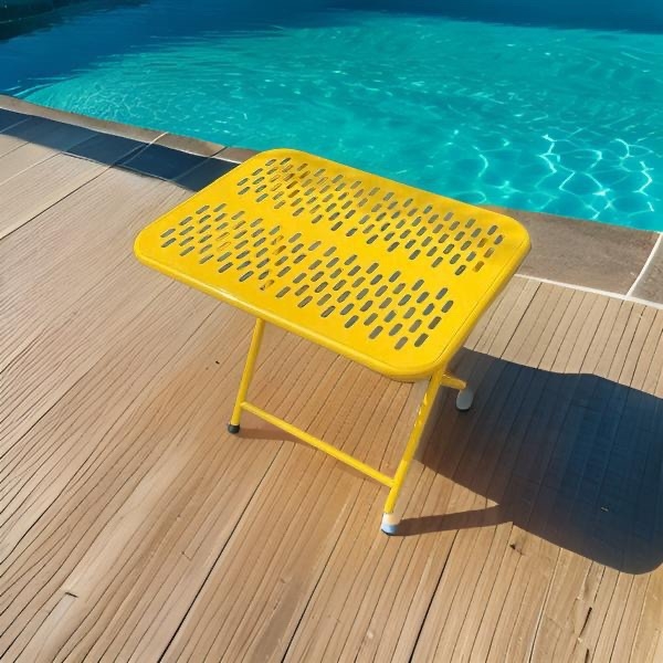 Bàn cà phê gấp Vinahardware làm bằng thép