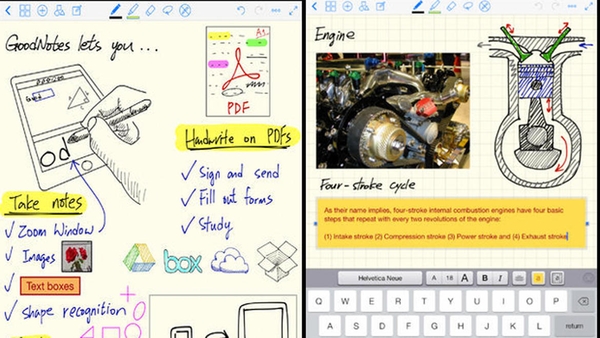 ứng dụng viết tay tốt nhất trên ipad