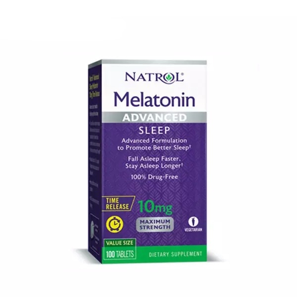 Natrol Melatonin Advanced Sleep 10mg, 60 Tablets