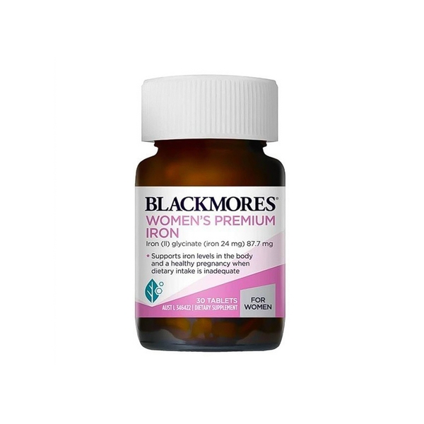 Blackmores Pregnancy Iron - Viên sắt cho bà bầu, 30 Servings