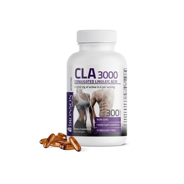 Bronson CLA 3000 - 300 Softgels bronson-cla-3000