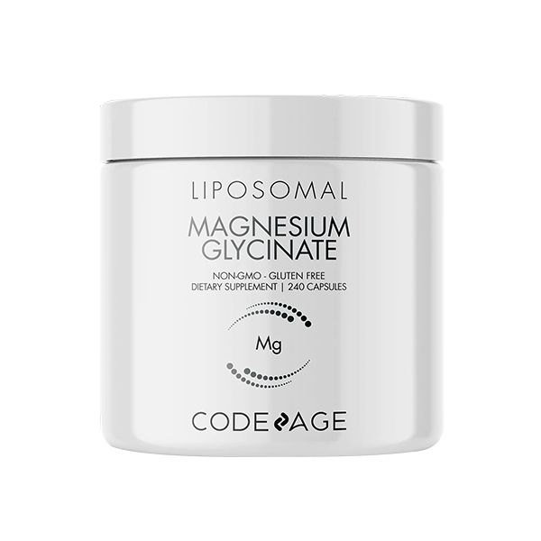 CodeAge Liposomal Magnesium Glycinate, 240 Capsules