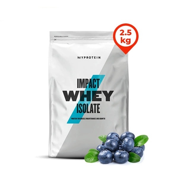 MyProtein Impact Whey Isolate, 2.5 Kg (100 servings)