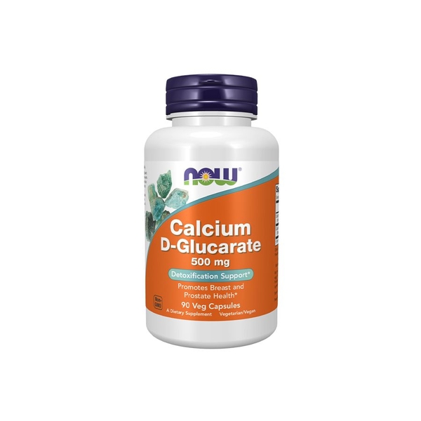 NOW Calcium D-Glucarate 500 mg, 90 Veg Capsules