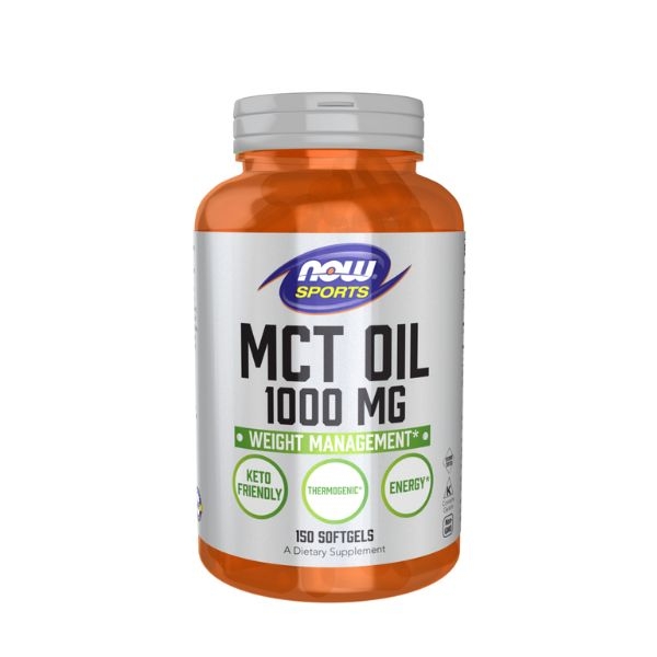 NOW MCT Oil Softgel, 1000 mg
