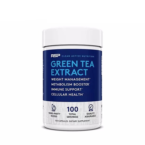 RSP Green Tea Extract, 100 Capsules