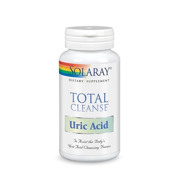 Solaray Total Cleanse Uric Acid, 60 Veg Capsules