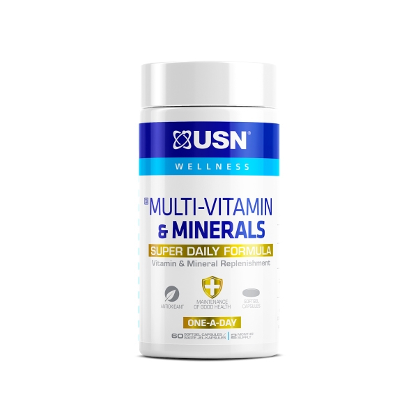 USN Wellness Multivitamin, 60 Tablets