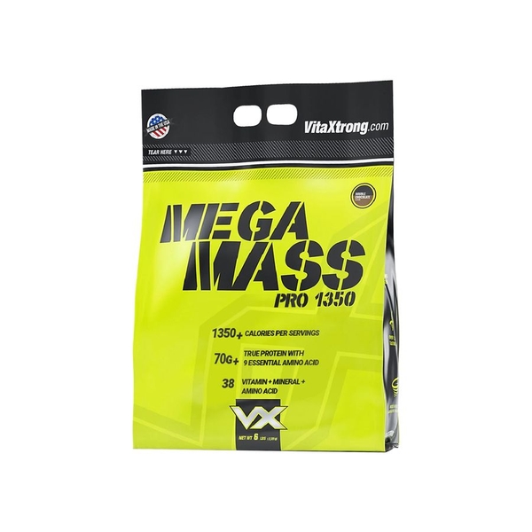 VitaXtrong Mega Mass Pro 1350, 6Lbs (2.7 Kg)