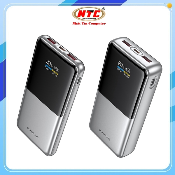 Pin dự phòng Borofone BJ75A 20000mAh / BJ75 10000mAh USB QC3.0