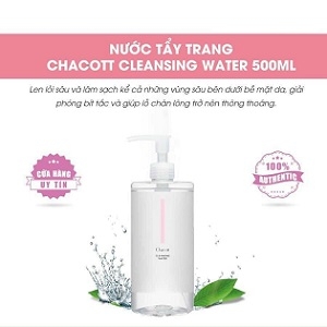 Nước tẩy trang Chacott For Professionals 500ml Nhật Bản