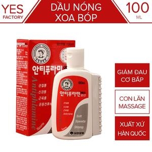 Dầu nóng xoa bóp Hàn Quốc Antiphlamine (100 ml)