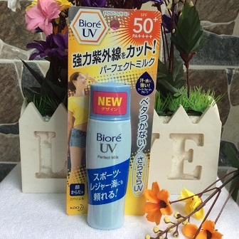 Kem chống nắng Biore UV Perfect Milk Nhật Bản