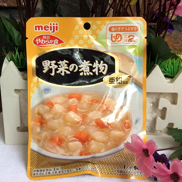 Soup Meiji nấm rơm, đậu hũ và các loại rau củ