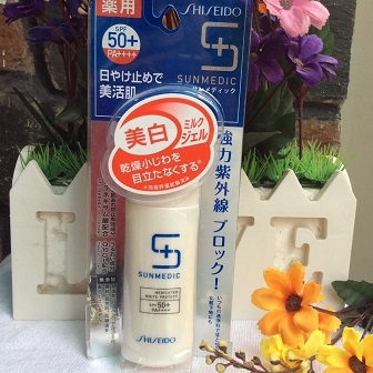 Kem chống nắng dưỡng da Shiseido Sunmedic Medicated White Protect SPF 50+